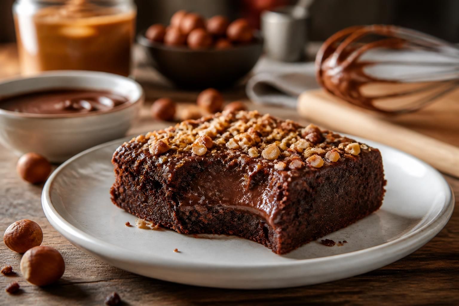 découvrez notre recette facile et gourmande de brownie au praliné ultra fondant, pour un dessert irrésistible et rapide à préparer.