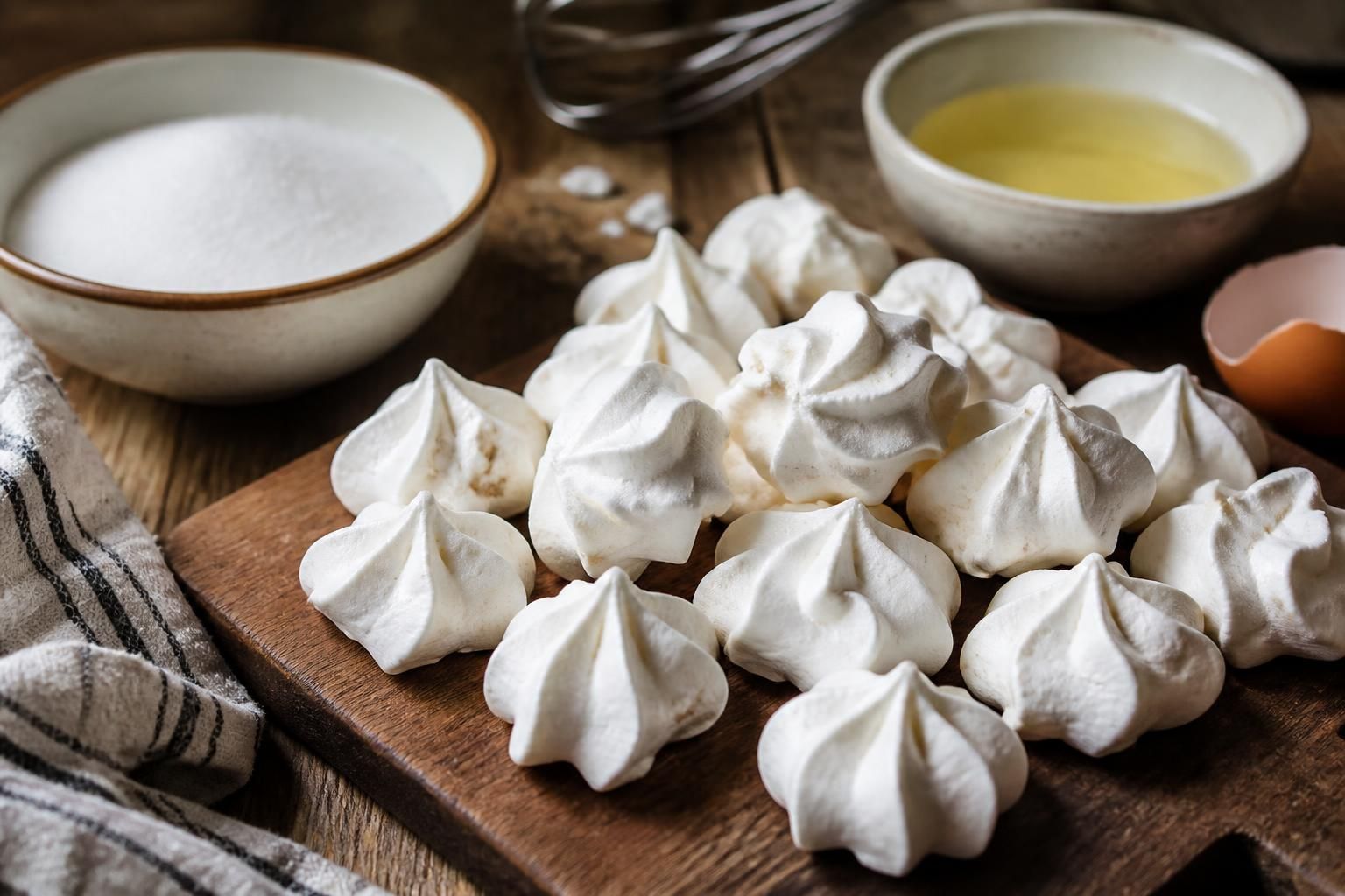 découvrez notre recette maison de meringue facile à réaliser, croquante et inratable pour réussir à tous les coups vos desserts.