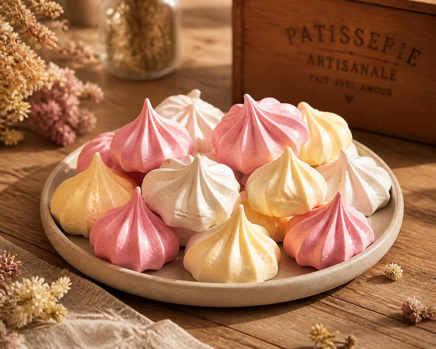 découvrez notre recette maison facile de meringue croquante, inratable et rapide à préparer pour un dessert léger et délicieux.