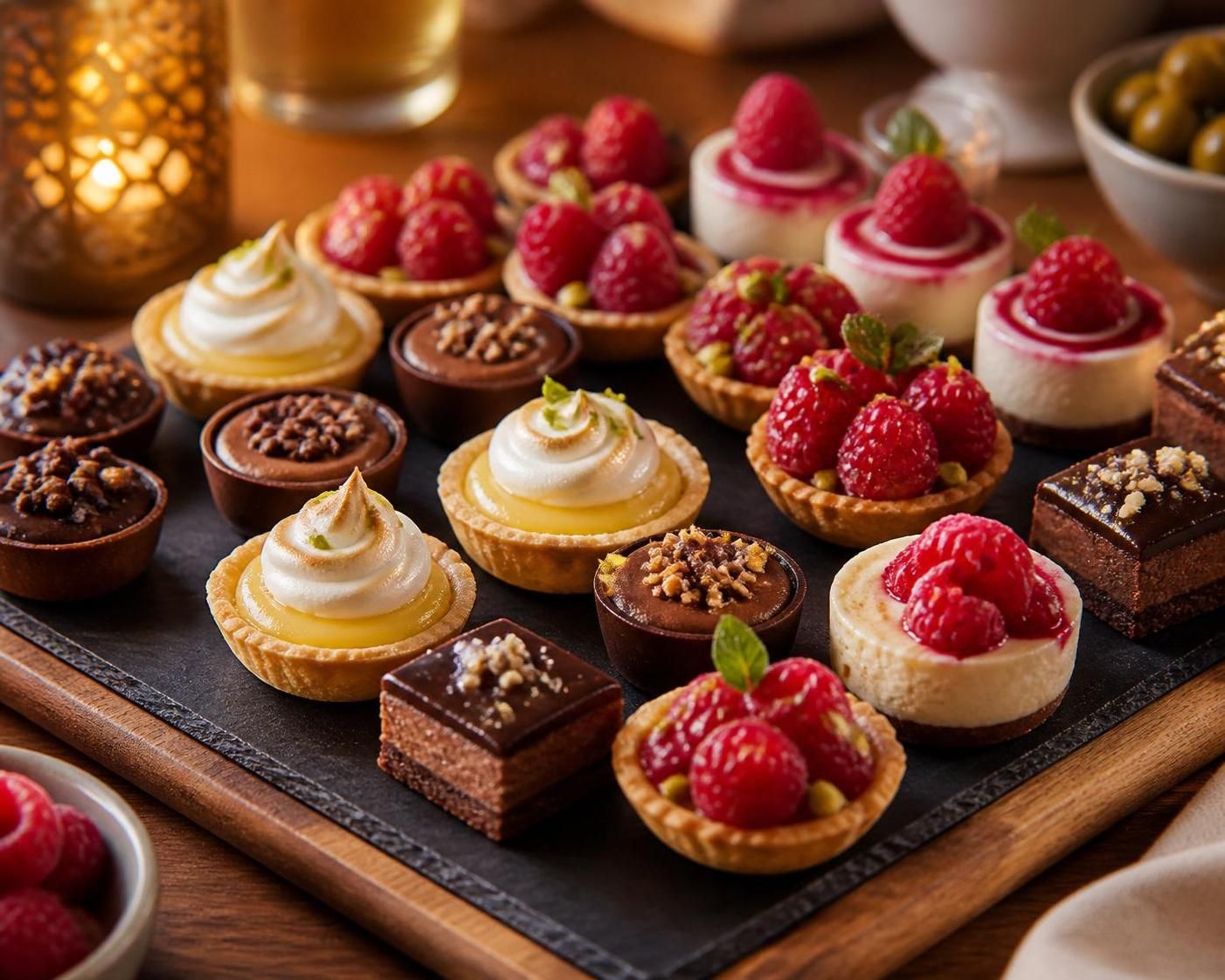 découvrez des recettes faciles et rapides de bouchées dessert, idéales pour un apéritif sucré réussi et convivial.