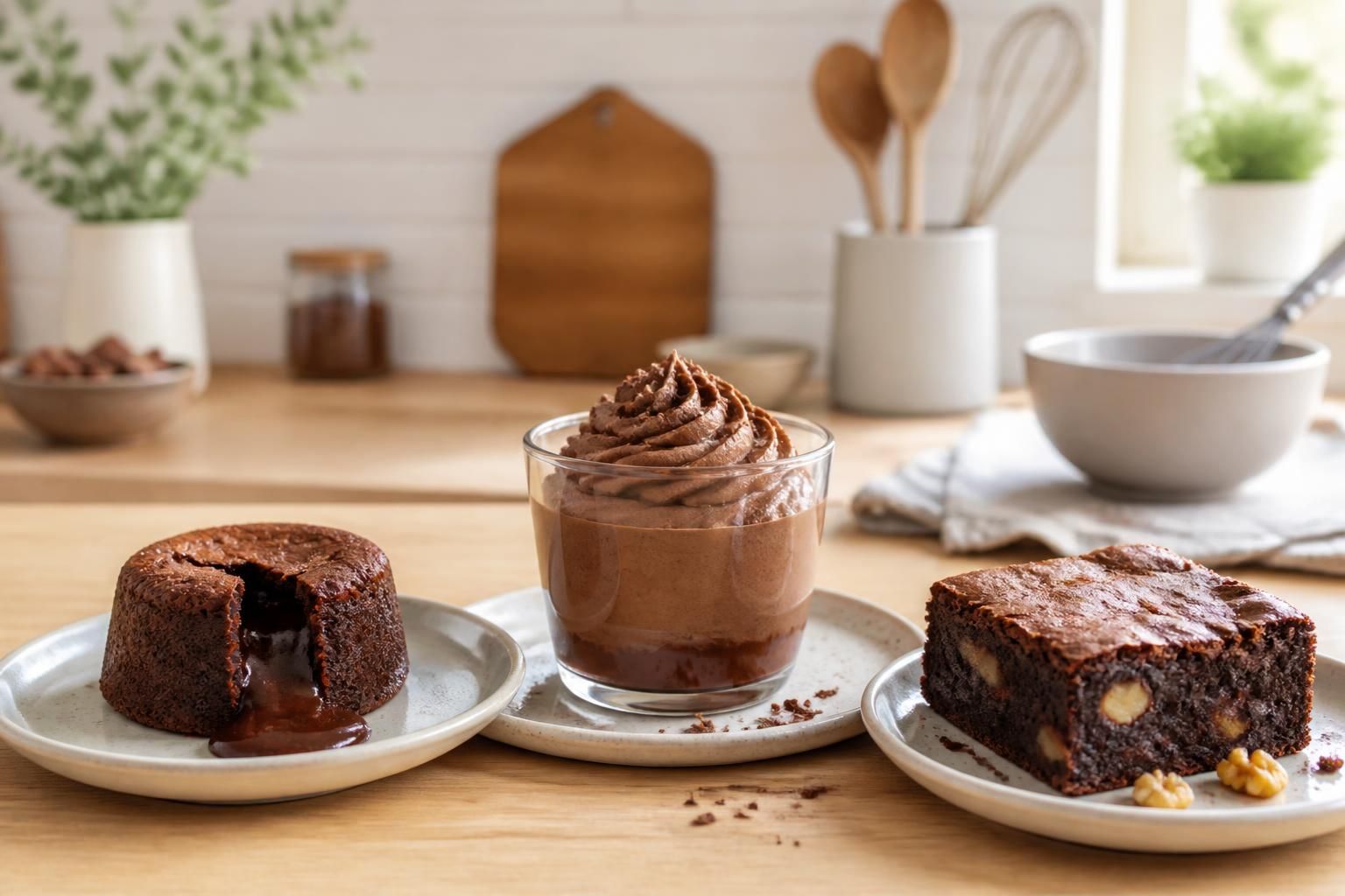 découvrez nos recettes faciles de desserts au chocolat : fondant, mousse ou brownie, pour régaler vos papilles en toute simplicité.