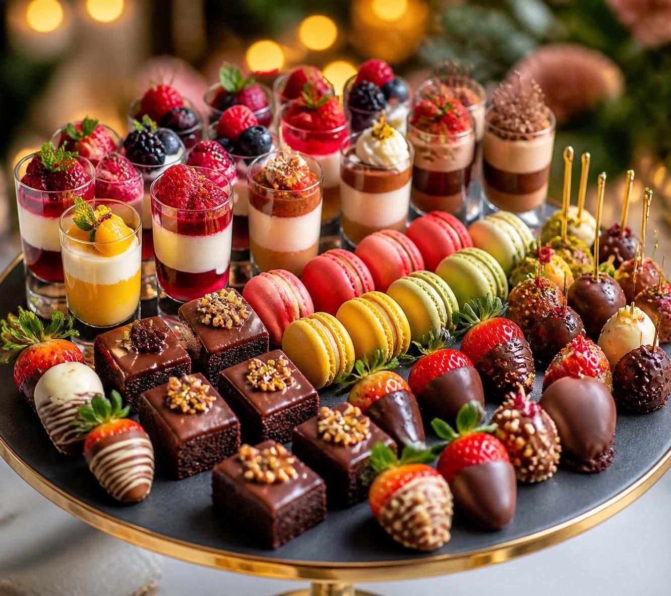 découvrez nos recettes de mini desserts faciles et rapides, parfaits pour un buffet ou un cocktail réussi. idées gourmandes et simples à préparer pour impressionner vos invités.