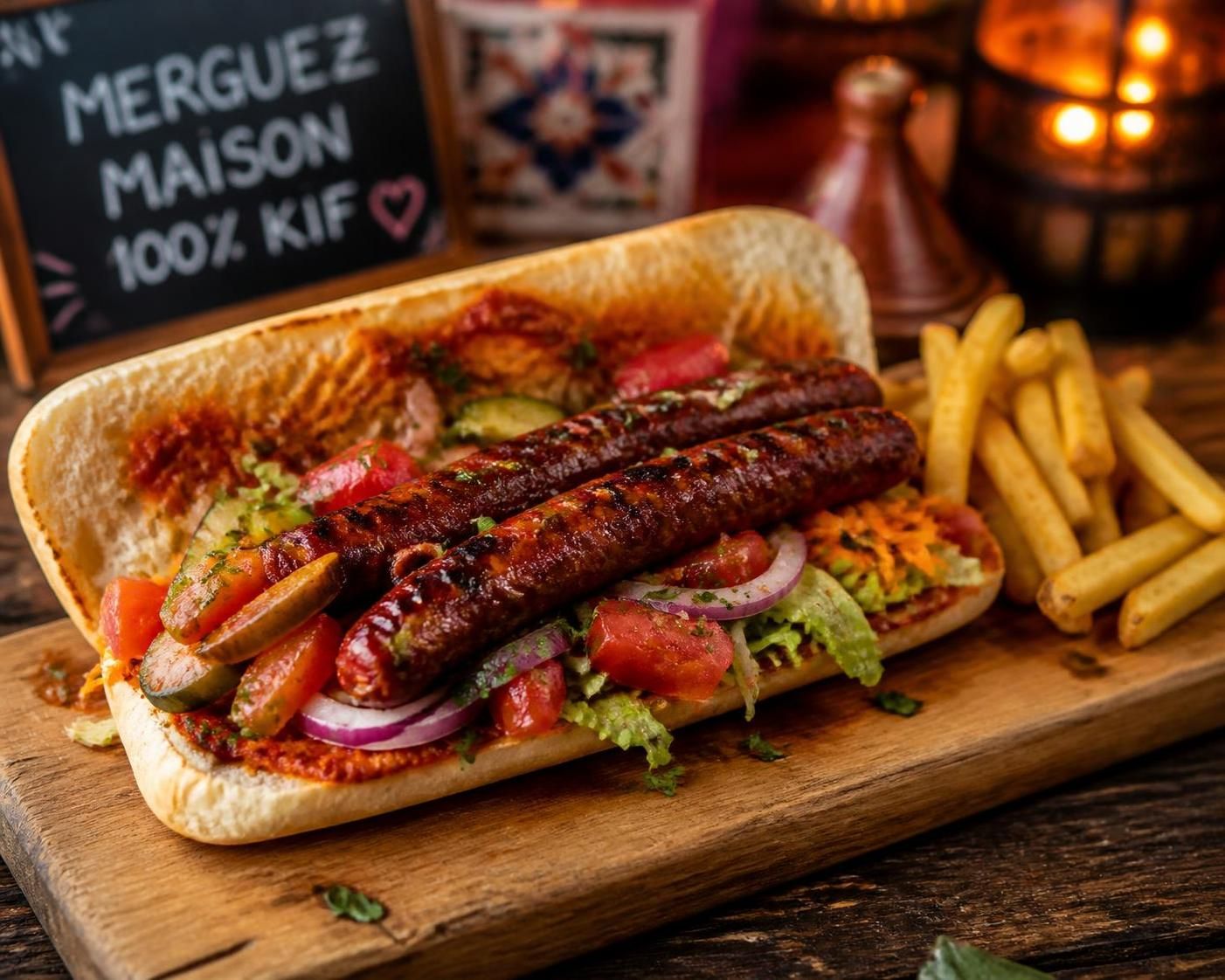 découvrez notre recette simple et rapide pour préparer un délicieux sandwich merguez maison, parfait pour un repas savoureux et convivial.