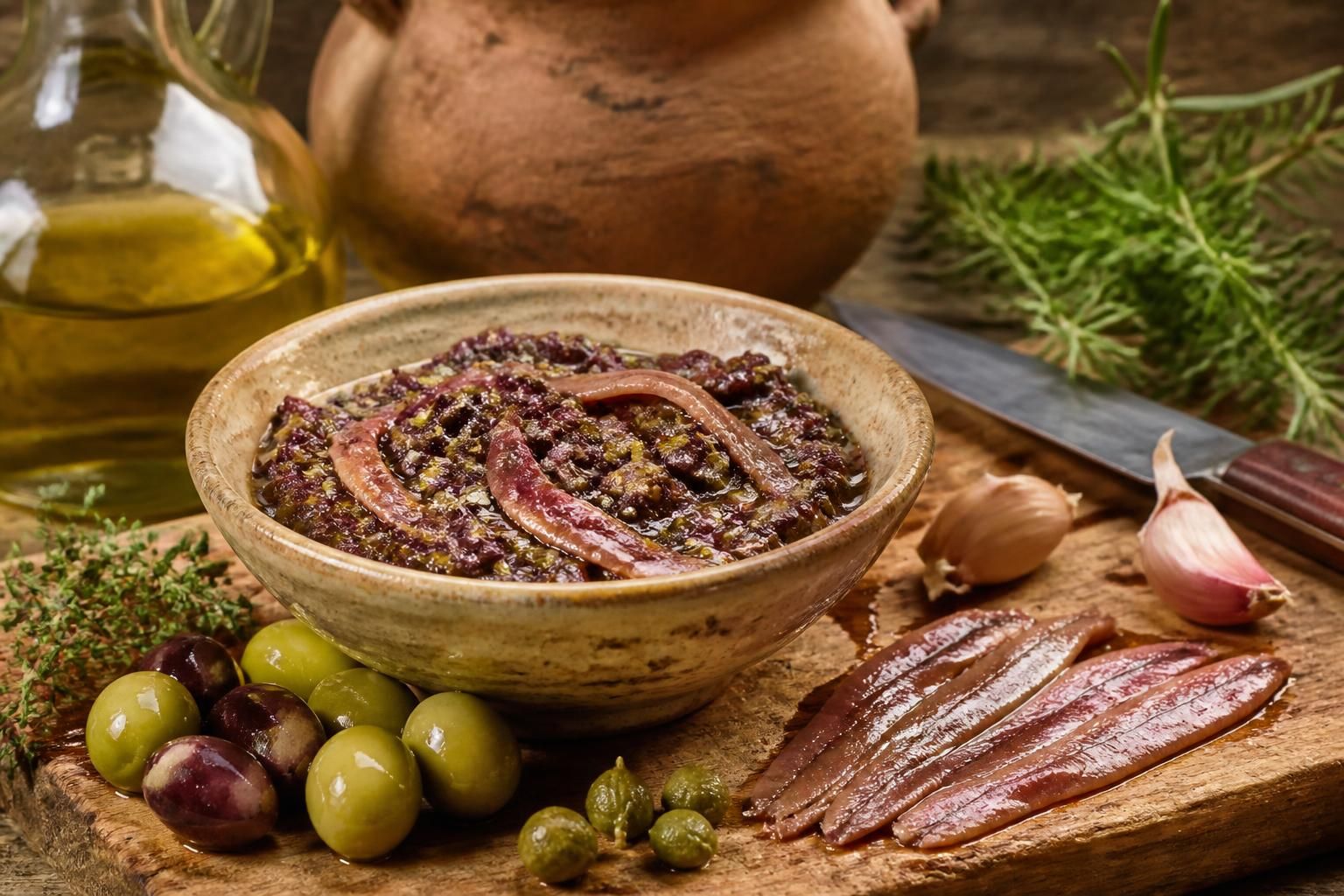 découvrez la recette authentique de la tapenade traditionnelle aux olives et aux anchois, un classique méditerranéen savoureux pour vos apéritifs.