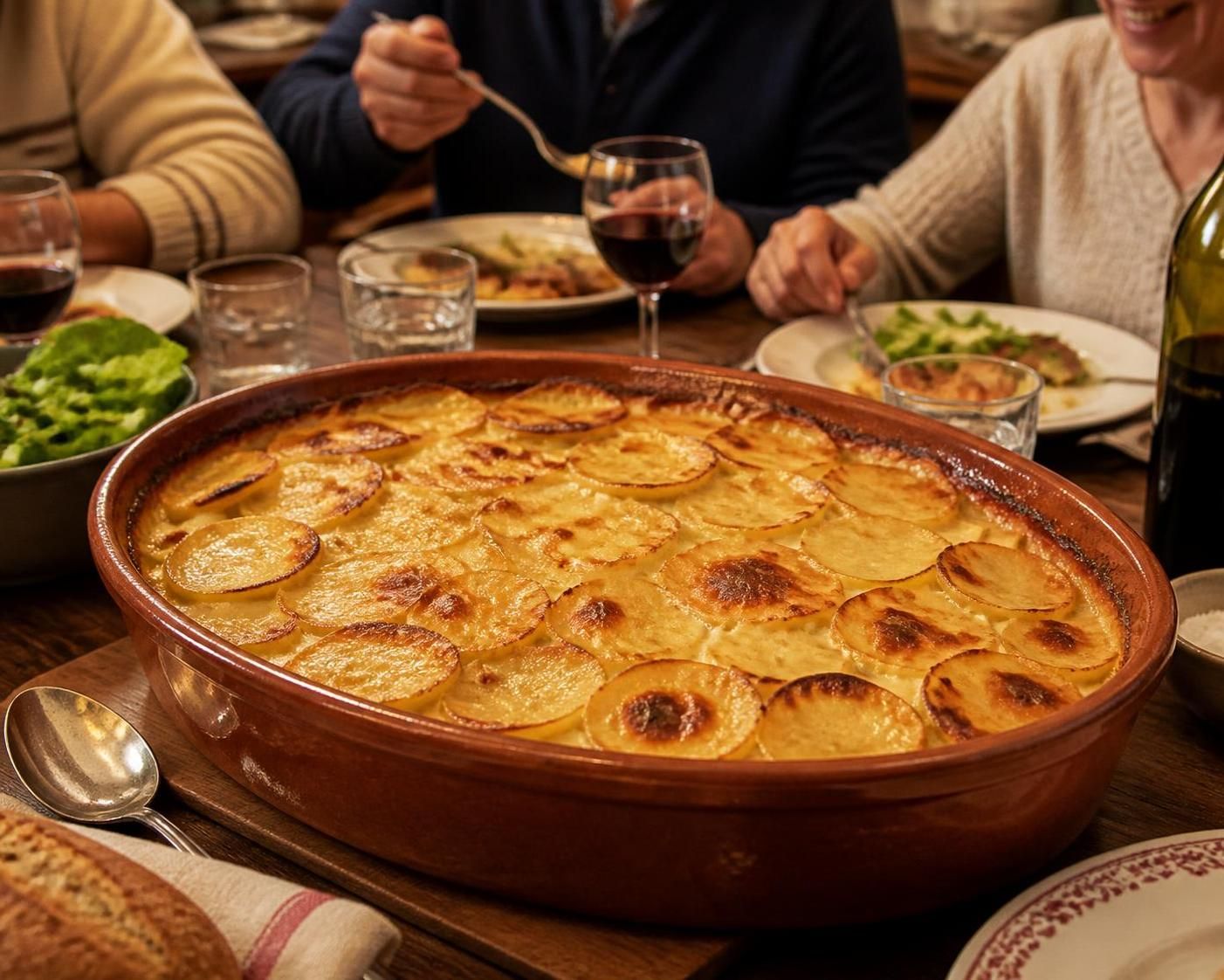 découvrez combien de parts de gratin dauphinois prévoir pour un repas familial afin de satisfaire tous vos convives sans gaspillage.