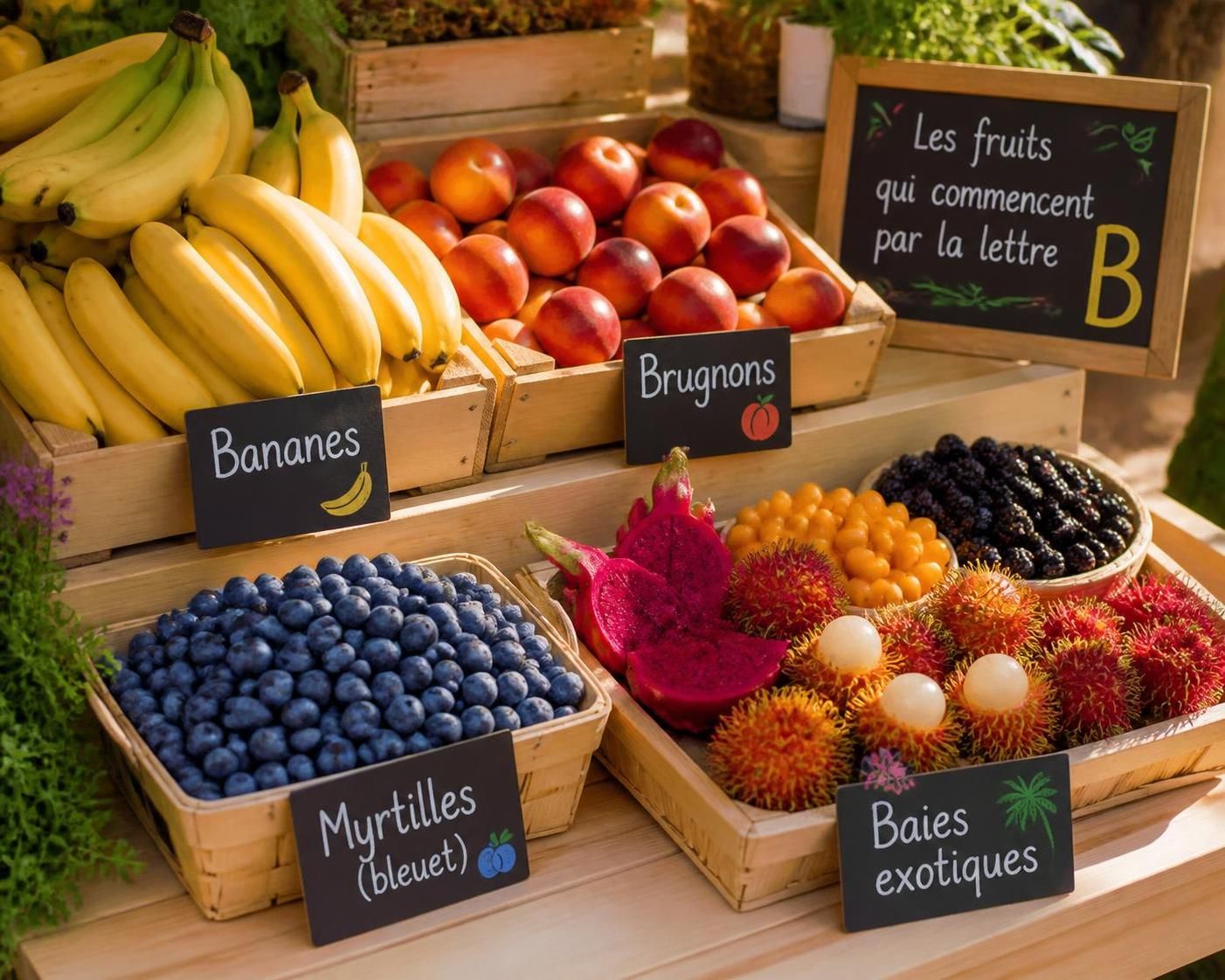 découvrez la liste complète des fruits commençant par la lettre b et leurs bienfaits pour votre santé.