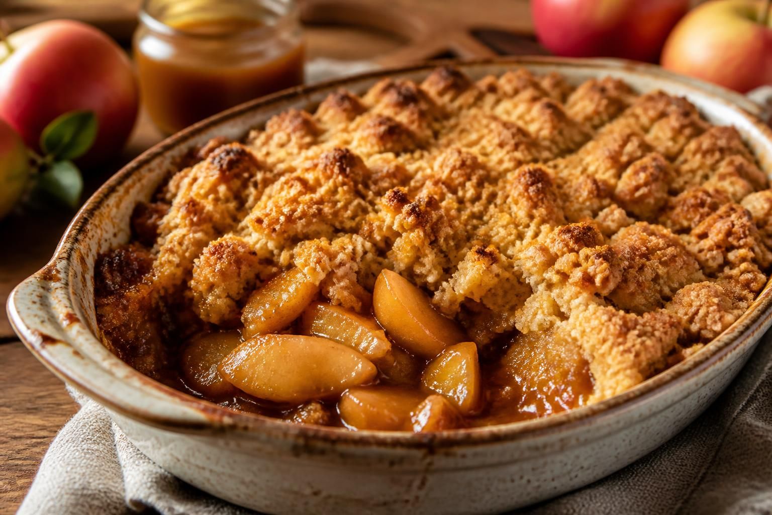 découvrez la vraie recette du crumble aux pommes caramélisées, un dessert gourmand alliant pommes fondantes et croustillant sucré pour régaler toute la famille.