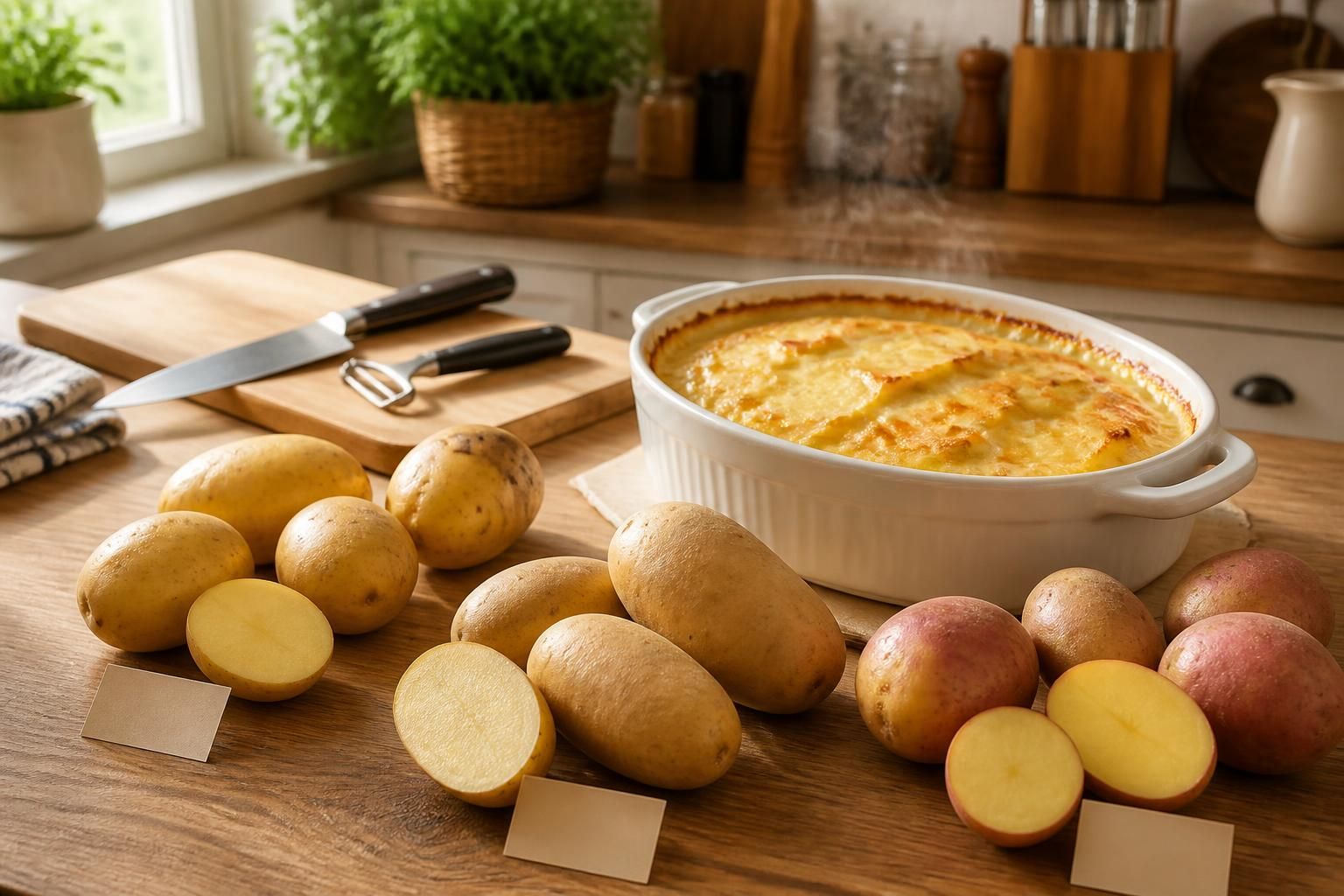découvrez quelle variété de pomme de terre choisir pour réussir un gratin dauphinois savoureux et fondant, avec des astuces de cuisson et de préparation.
