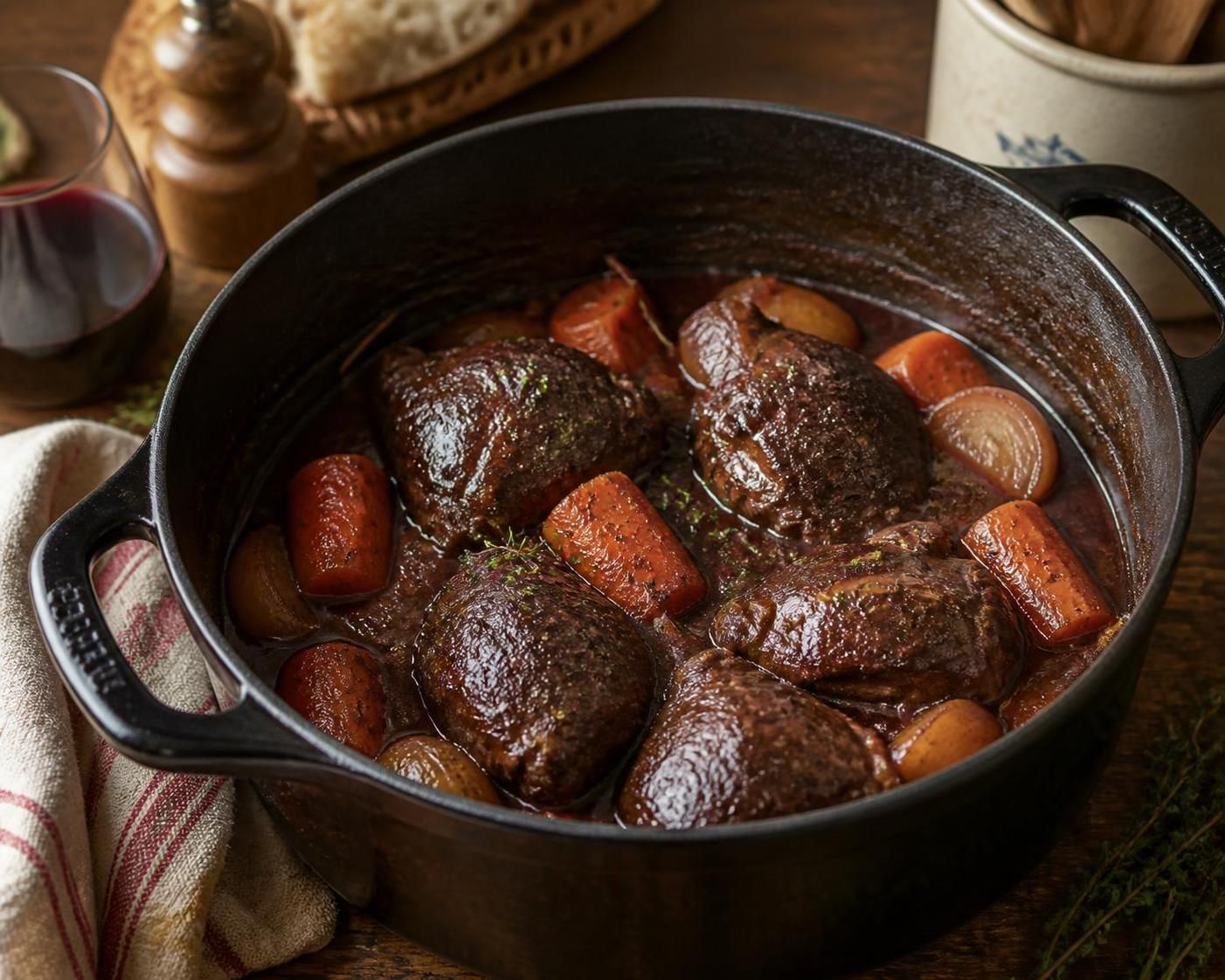 découvrez la recette traditionnelle de la joue de porc façon grand-mère, un plat savoureux et mijoté qui ravira vos papilles.