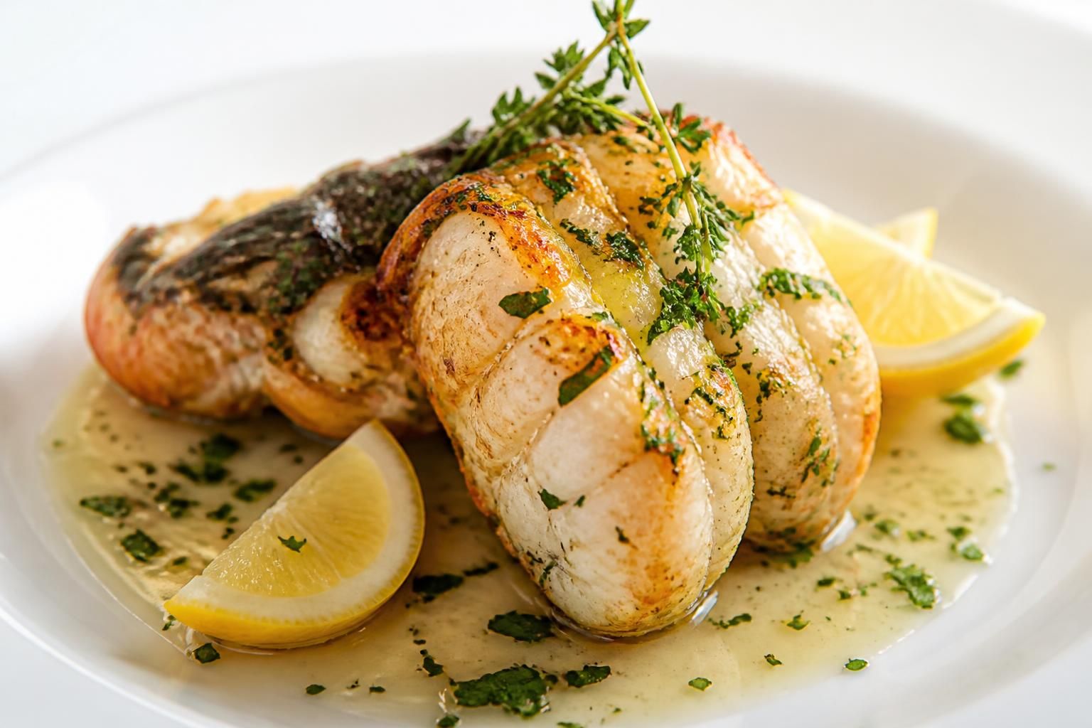 découvrez une recette gastronomique raffinée de queue de lotte, alliant saveurs délicates et techniques culinaires pour un plat d'exception.