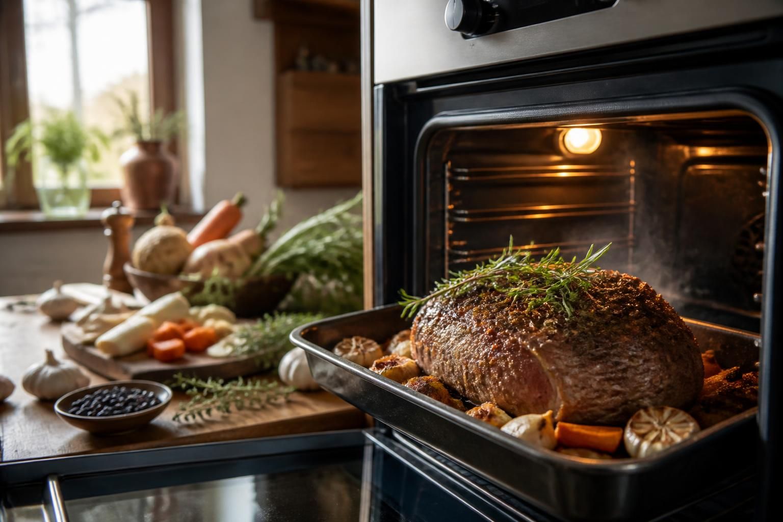 découvrez le temps de cuisson idéal pour un rôti de sanglier au four afin d'obtenir une viande savoureuse et parfaitement cuite.